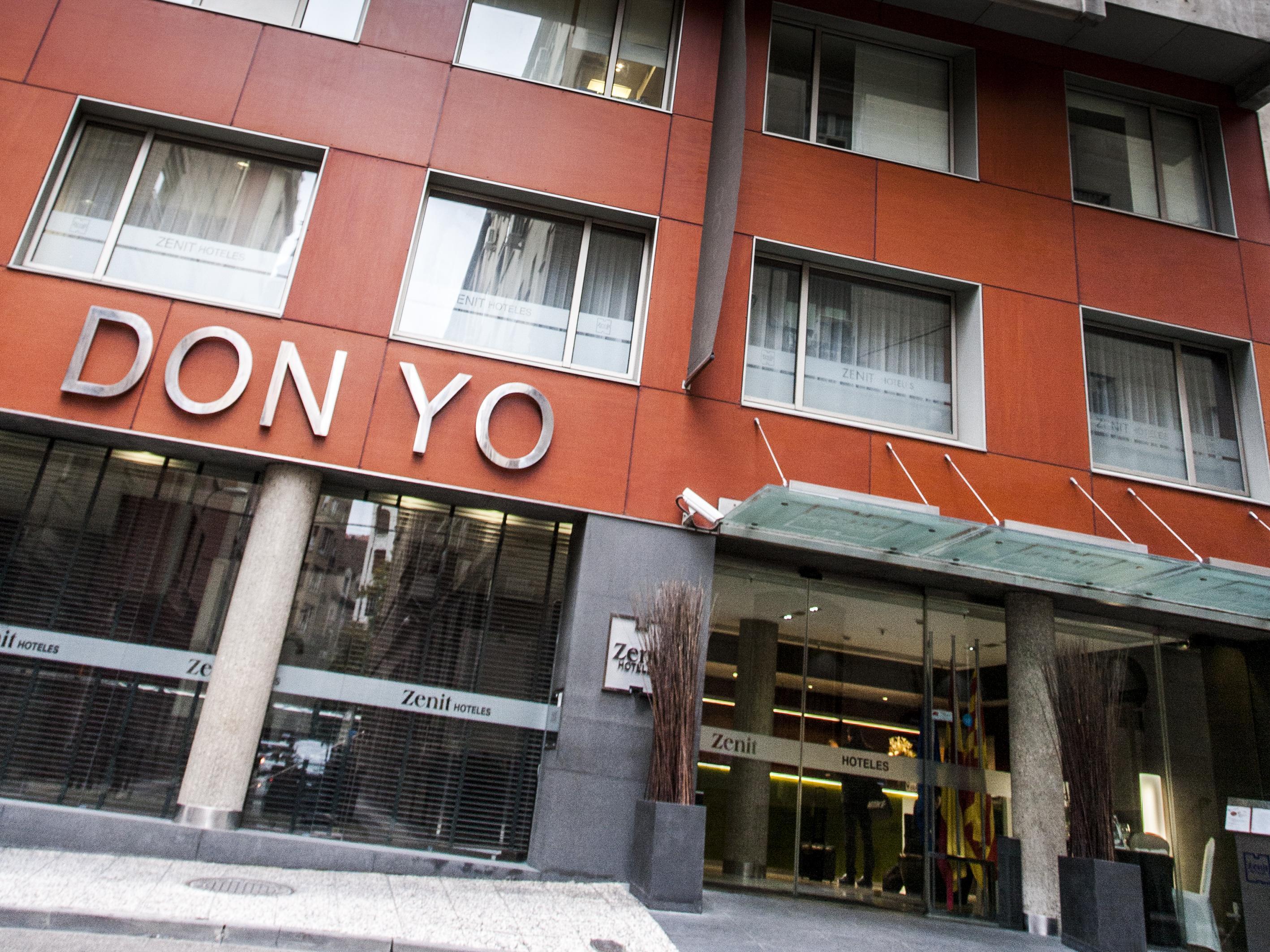 Zenit Don Yo Hotel Zaragoza Bagian luar foto